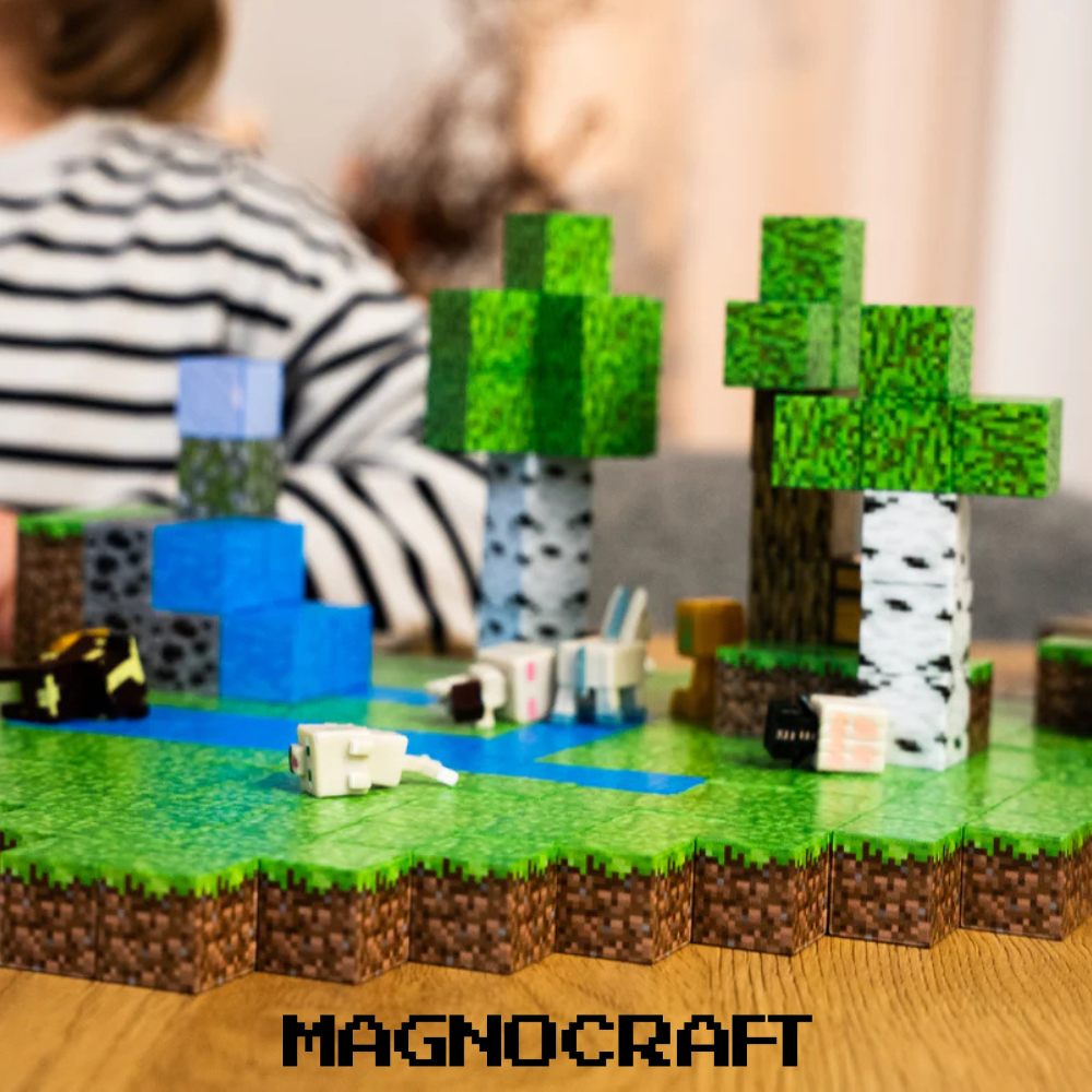 MagnoCraft - mágneses készség fejlesztő építőkockák
