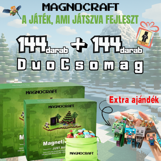 ESTI KALAND DUO CSOMAGOK - mágneses készség fejlesztő építőkockák