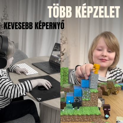 MagnoCraft - mágneses készség fejlesztő építőkockák "NagyDimenziókapu"