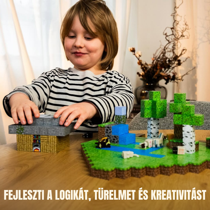 MagnoCraft - mágneses készség fejlesztő építőkockák "NagyDimenziókapu"