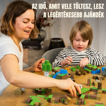 MagnoCraft - mágneses készség fejlesztő építőkockák "NagyDimenziókapu"