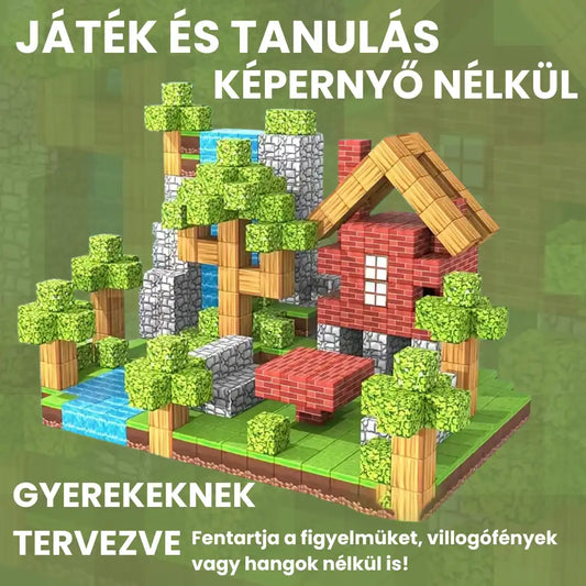 MagnoCraft -  A játék, ami képernyő nélkül is leköti a gyerekeket